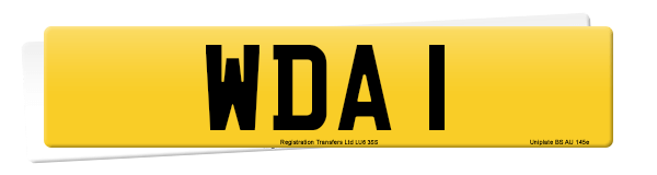 Registration number WDA 1